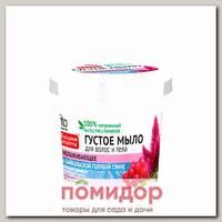 Густое мыло для волос и тела Омолаживающее на Голубой байкальской глине, 155 мл