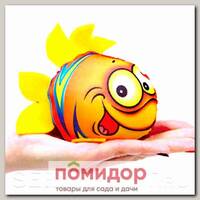 Игрушка-мочалка растущая в воде Рыбка Оранжевая